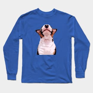 Bull Terrier Mini Cute Puppy Dog Long Sleeve T-Shirt